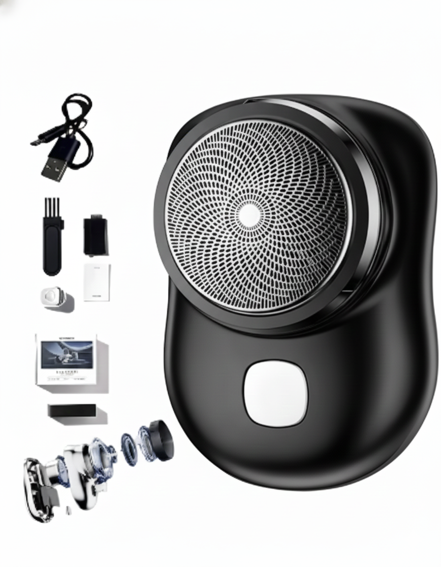 Mini Afeitadora Portátil Recargable