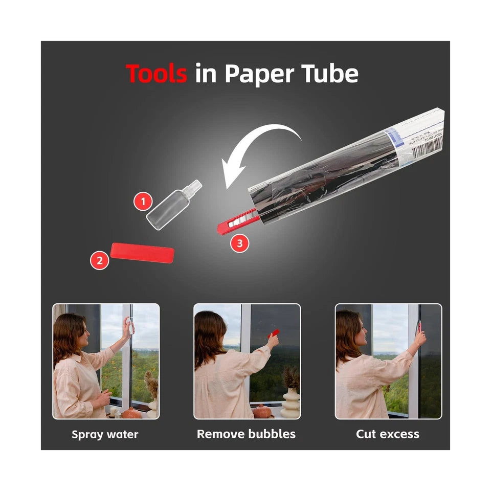 Vinil Solar Anti-UV para Ventanas – Ahorra Energía y Mantén tu Hogar Fresco Todo el Año