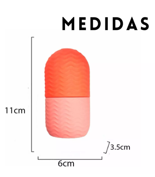 Masajeador Facial Silicona - Rodillo De Hielo