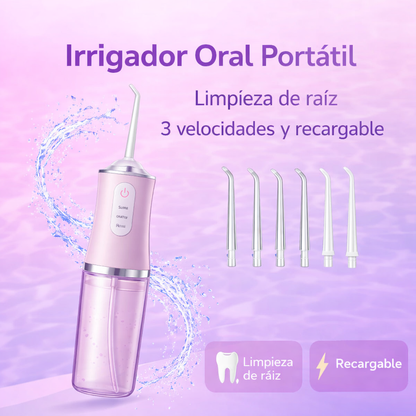 Irrigador Oral Portátil - Waterpulse™