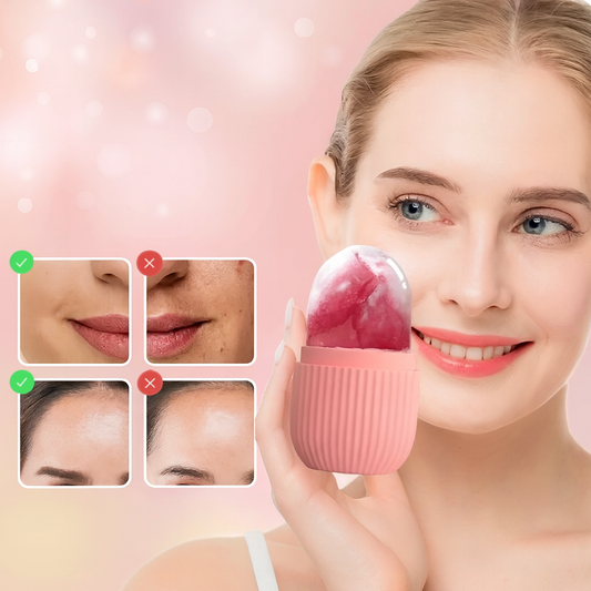 Masajeador Facial Silicona - Rodillo De Hielo