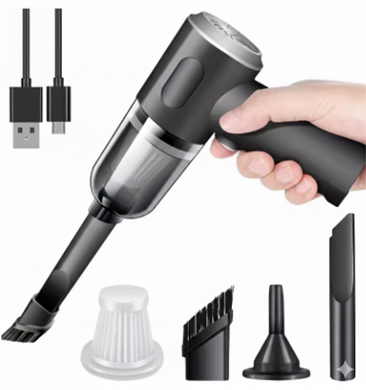 Mini Aspiradora De Auto Portátil