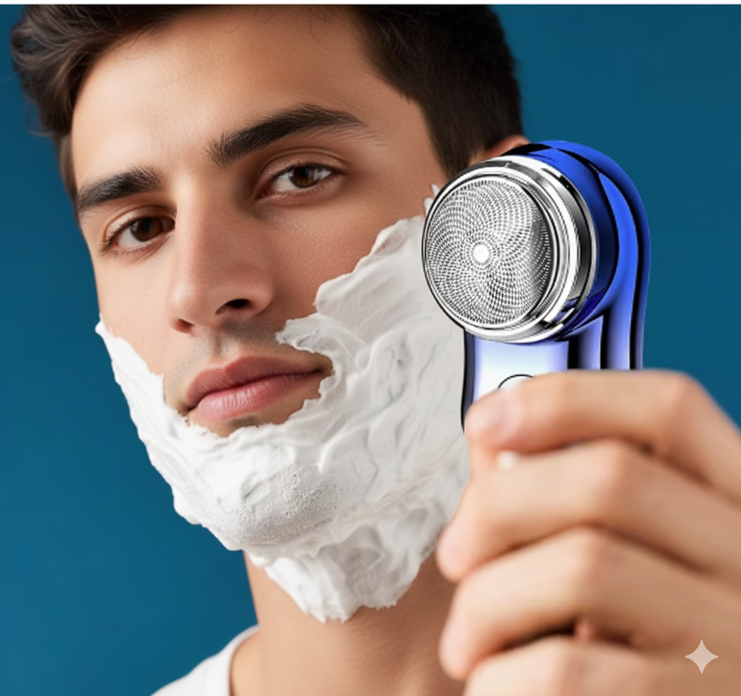 Mini Afeitadora Portátil Recargable