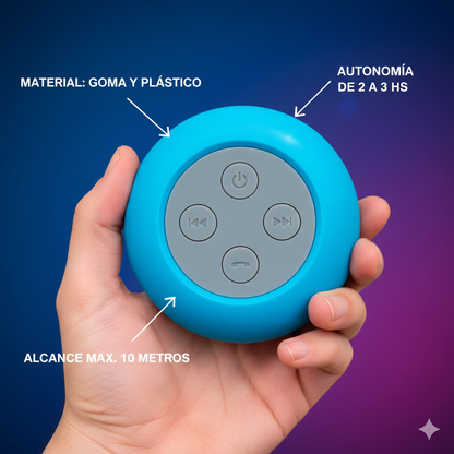 Parlante Bluetooth Impermeable
