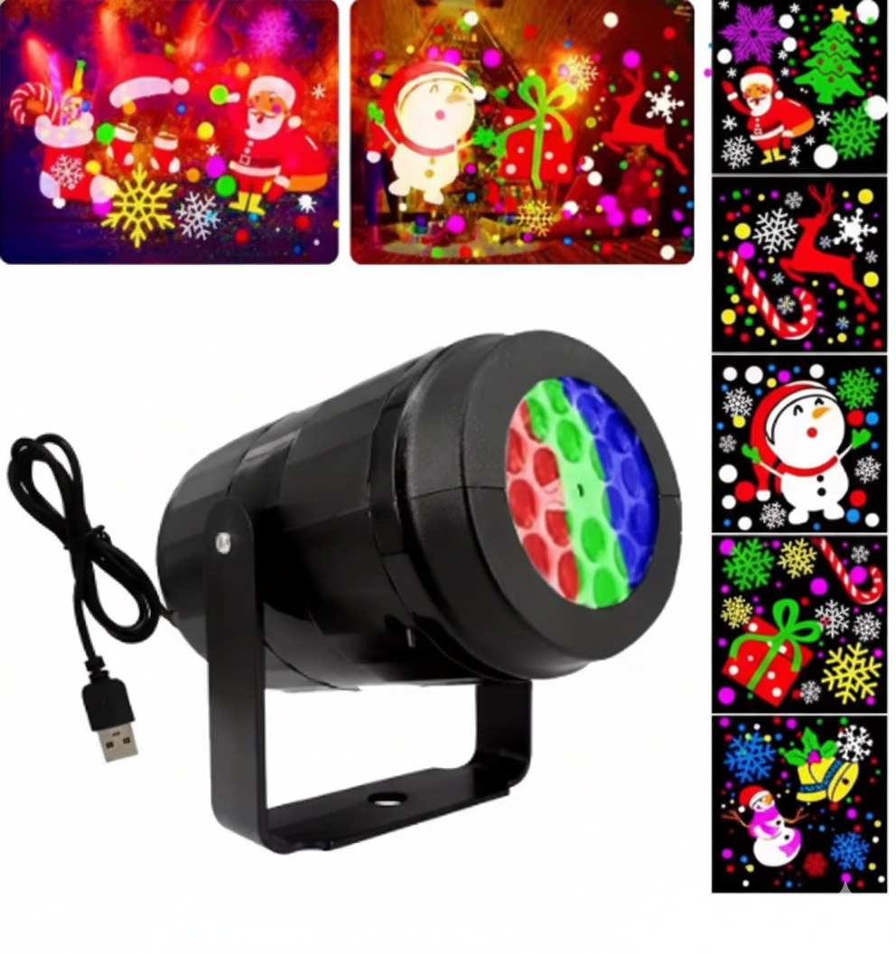 2 Proyectores de Luces Navideñas