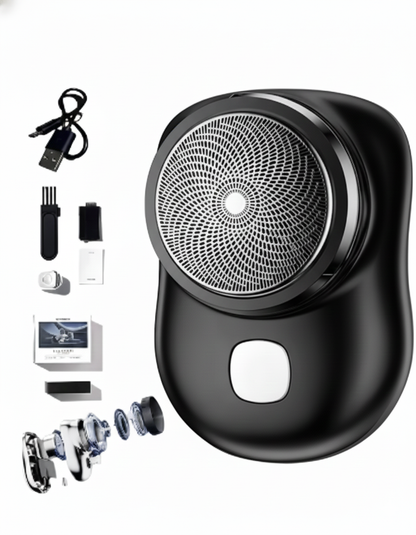 Mini Afeitadora Portátil Recargable