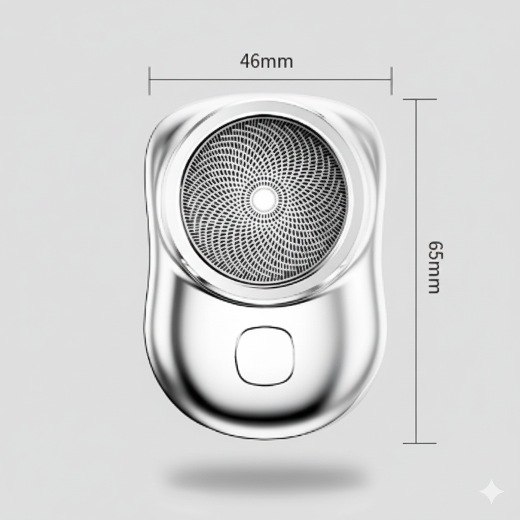 Mini Afeitadora Portátil Recargable