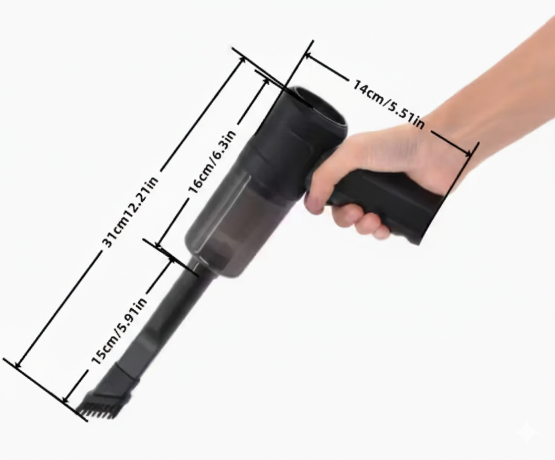 Mini Aspiradora De Auto Portátil