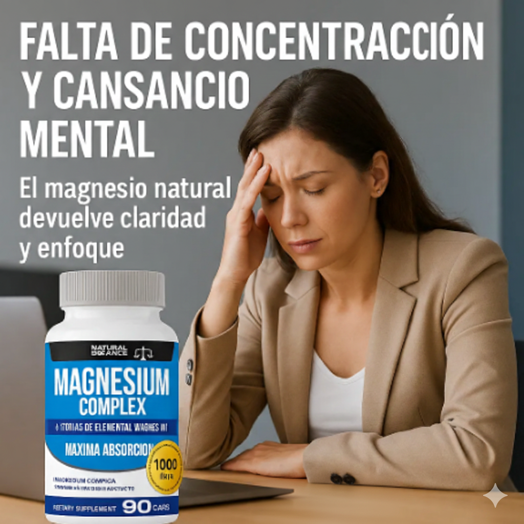 Magnesio Complex 8 Elemental 1000 Mg