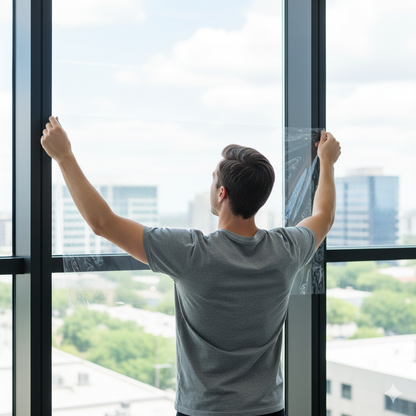 Vinil Solar Anti-UV para Ventanas – Ahorra Energía y Mantén tu Hogar Fresco Todo el Año