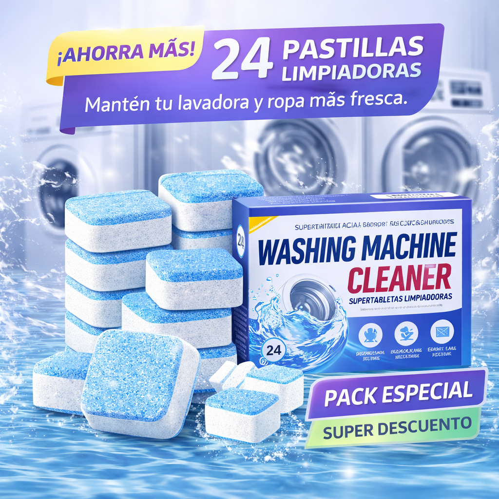 PASTILLA LIMPIEZA LAVADORA X24UND
