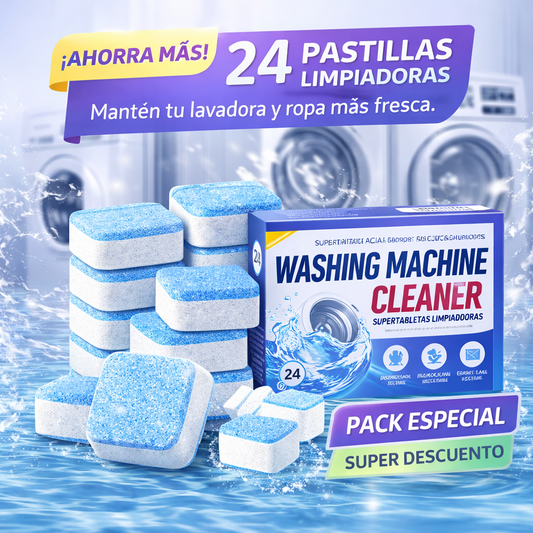 PASTILLA LIMPIEZA LAVADORA X24UND