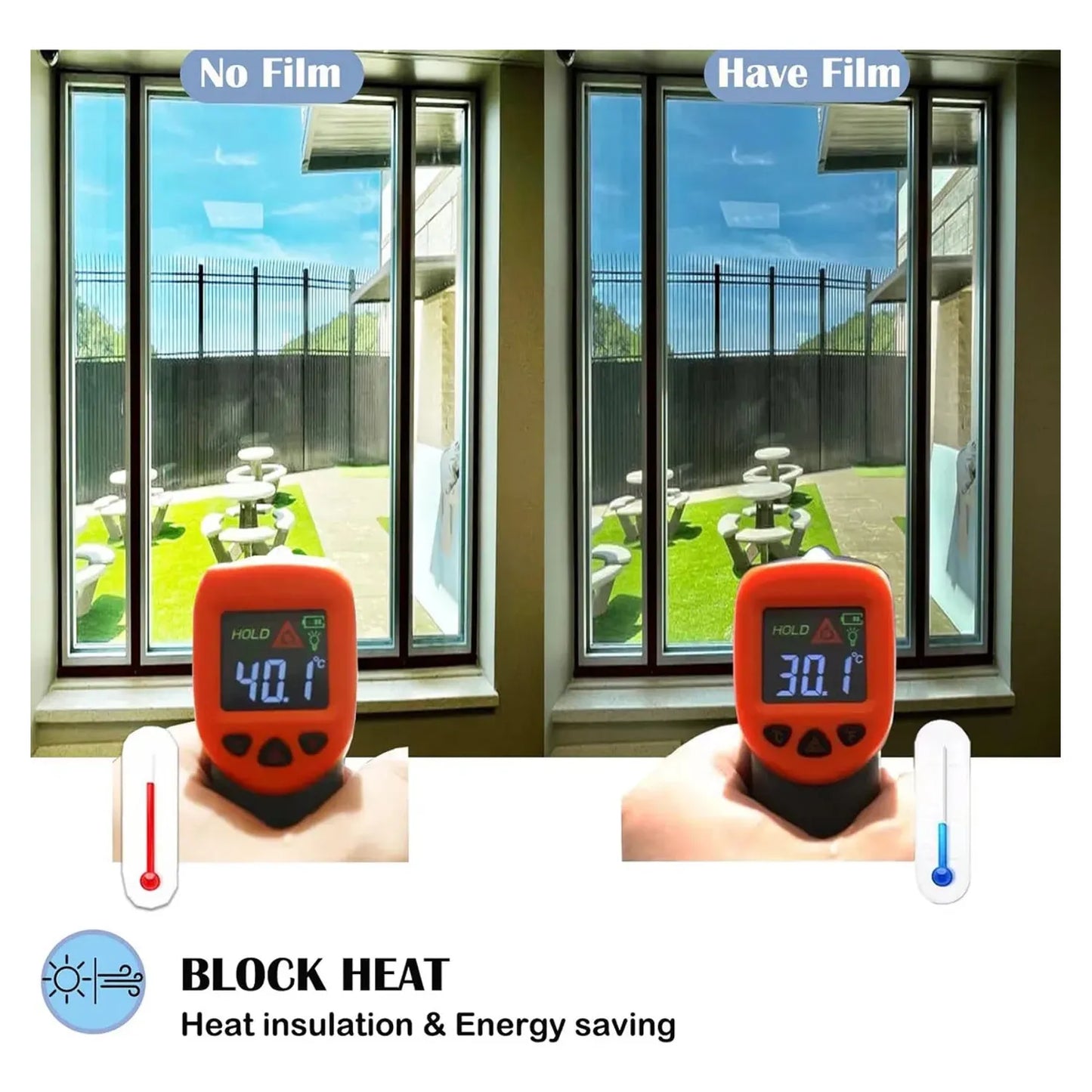 Vinil Solar Anti-UV para Ventanas – Ahorra Energía y Mantén tu Hogar Fresco Todo el Año